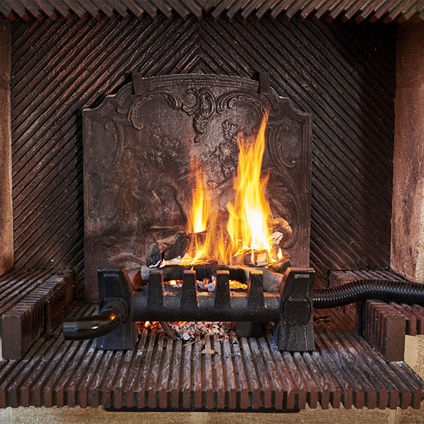 Pare feu pour insert et cheminee à foyer ouvert - anti braise - Ersho